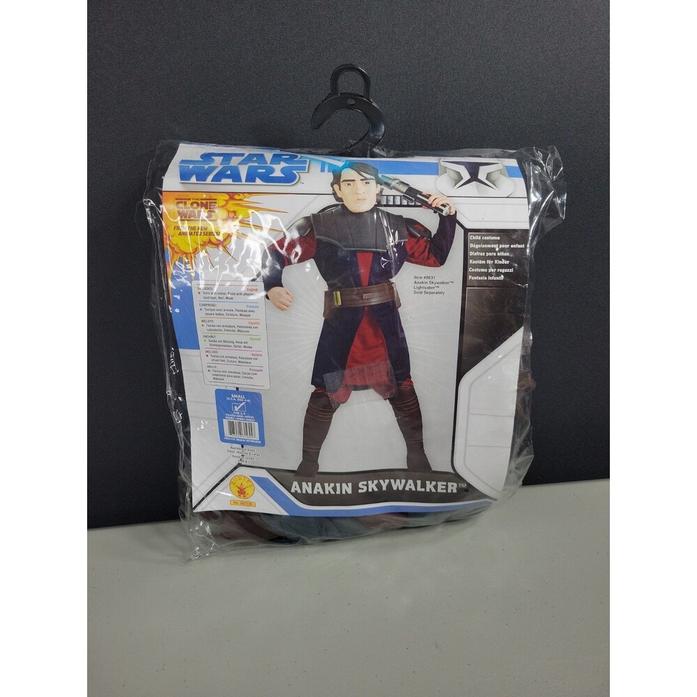 NWT Star Wars Clone Wars Sz Small For 3-4 - Anakin Skywalker Costume & Mask